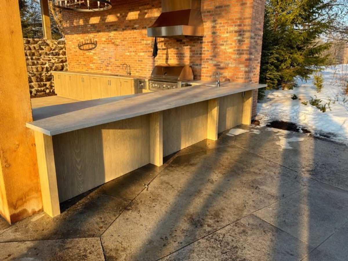 Outdoor Kitchens — finished work