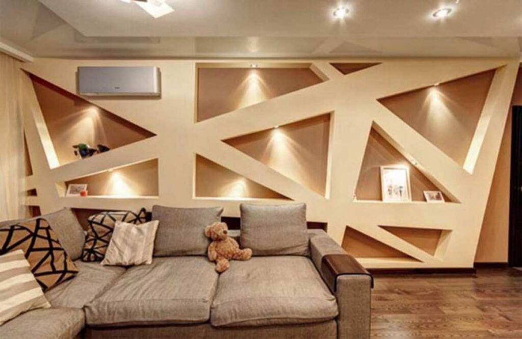 Custom Fireplaces & Feature Walls — finished work