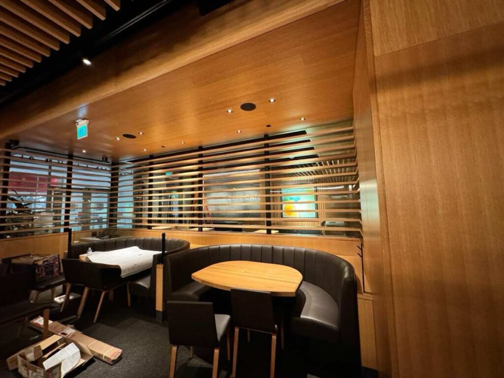 Restaurant Interior Build