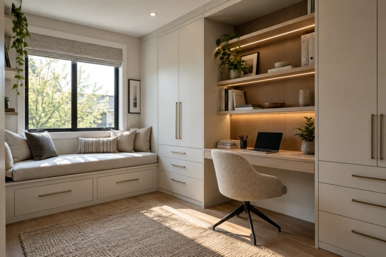 Built-In Storage for Small Rooms: Depth, Height and Scale