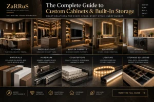 The Complete Guide to Custom Cabinets & Built-In Storage
