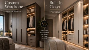 Custom Wardrobe vs Built-In Closet: How to Choose